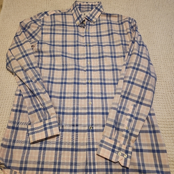 Ryan Seacrest Button Down 16 1/2 34/35 - Picture 2 of 8